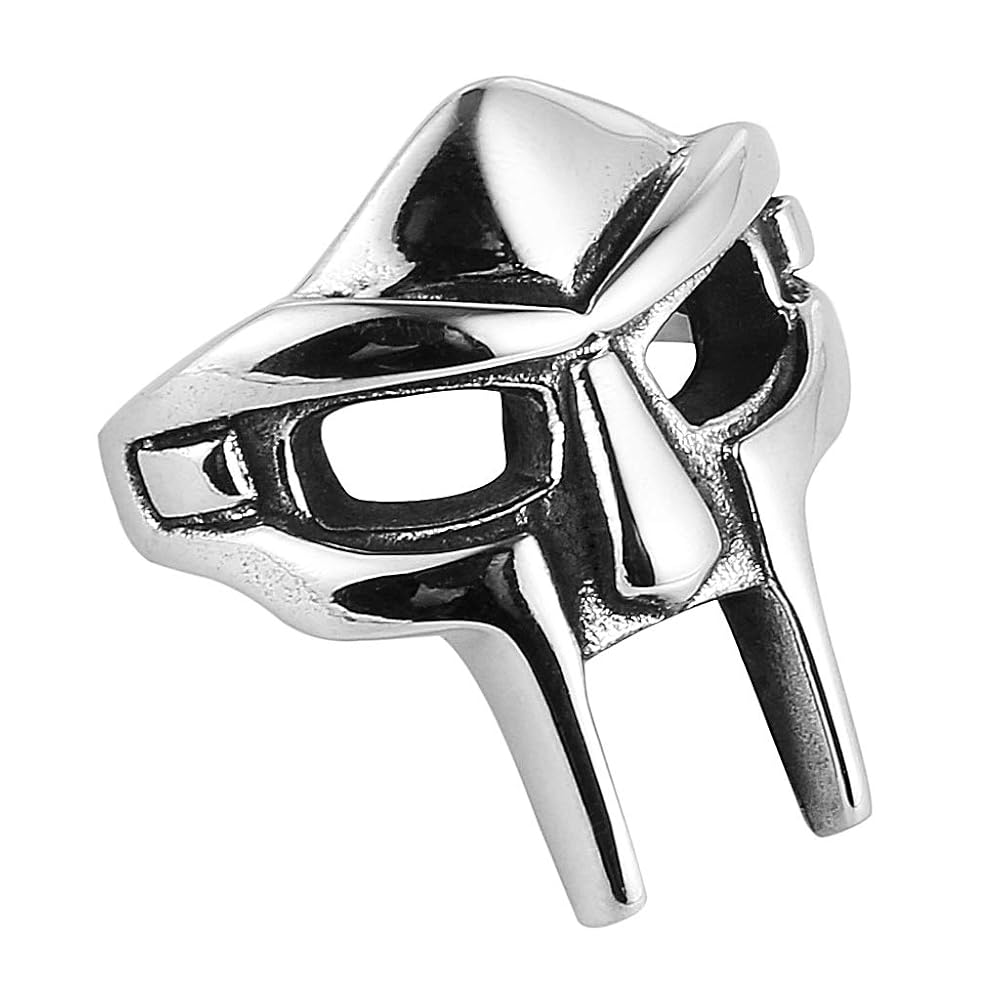 【Masa】UR-TACTICALD-RING Amazon.com: HZXY Mf Doom Mask Ring, 2Pcs Doom Mask Gladiator